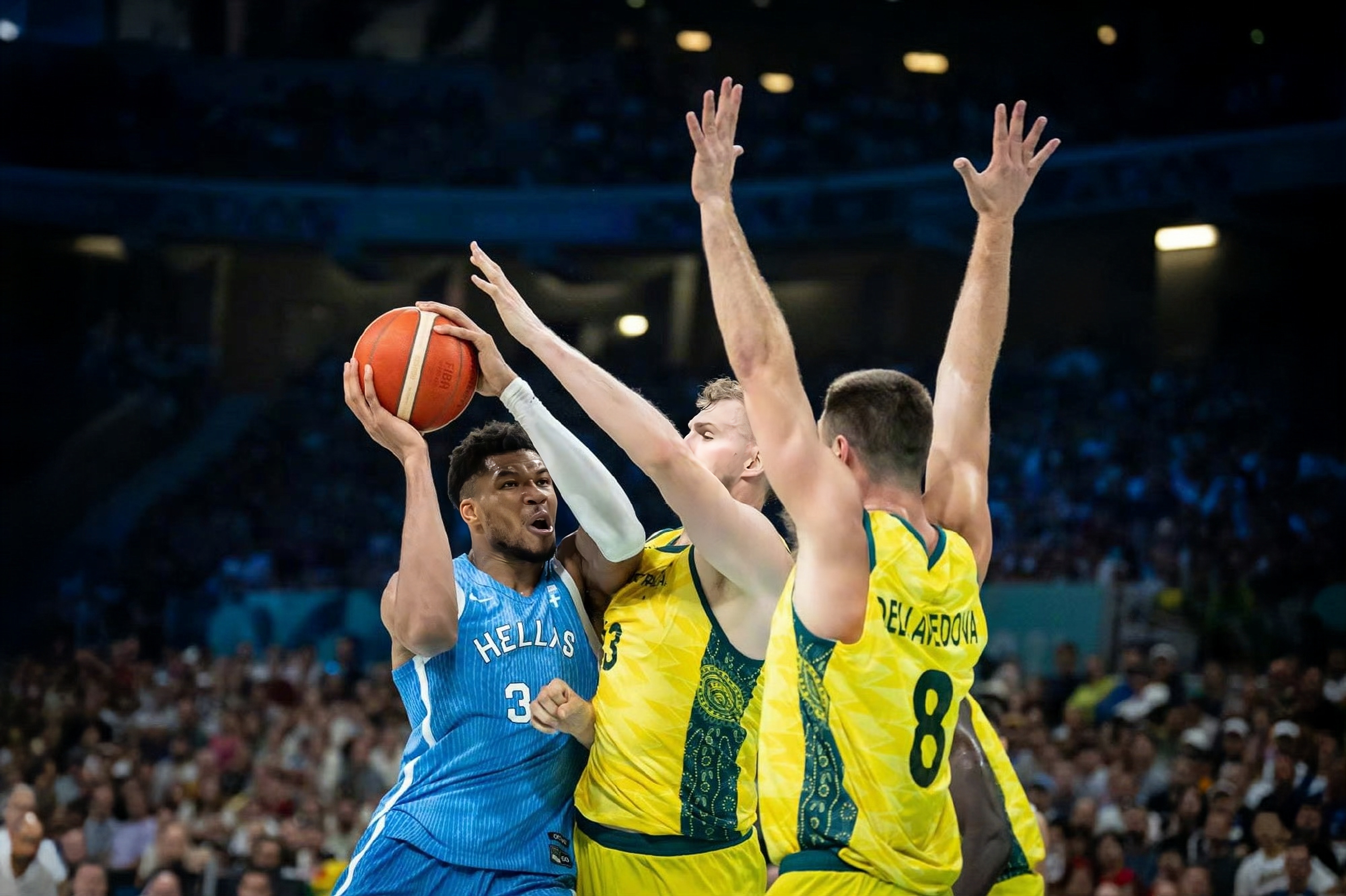 篮球比赛：澳大利亚男队逆转胜利，杀进八强的简单介绍