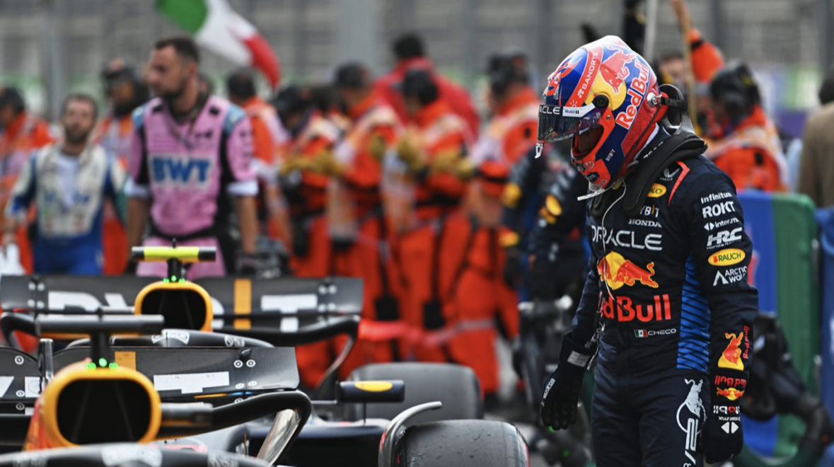 包含迈凯伦绝杀红牛车队，佩雷兹带队取胜的词条