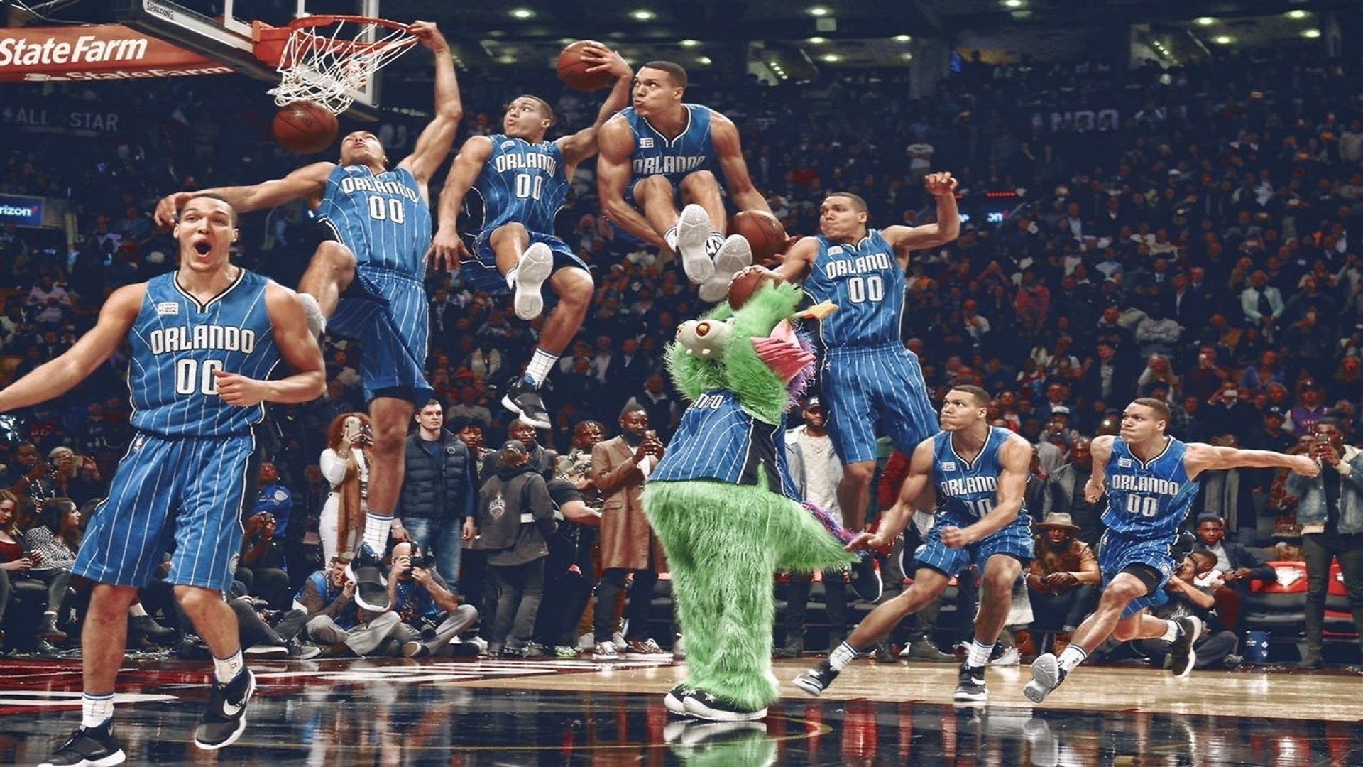 鹰击长空，霍勒迪闪耀全场，老鹰强势击沉快船